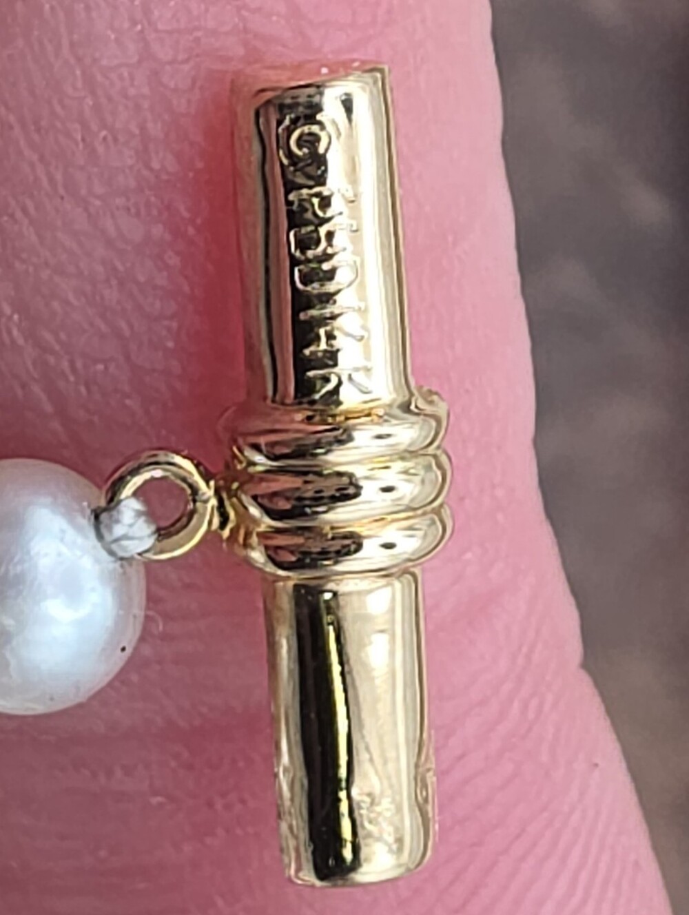 Vintage Peter Brams 14k Gold Akoya Pearl Puffy Heart Bracelet & Pendant Set - Picture 7 of 9